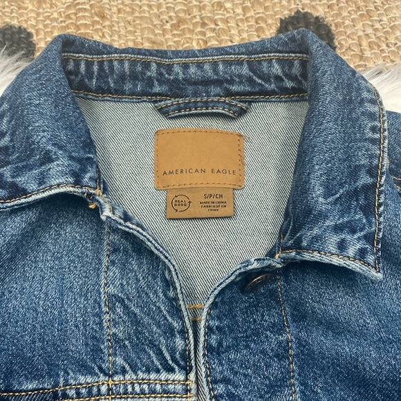 NWOT American Eagle denim jacket S - Picture 2 of 8